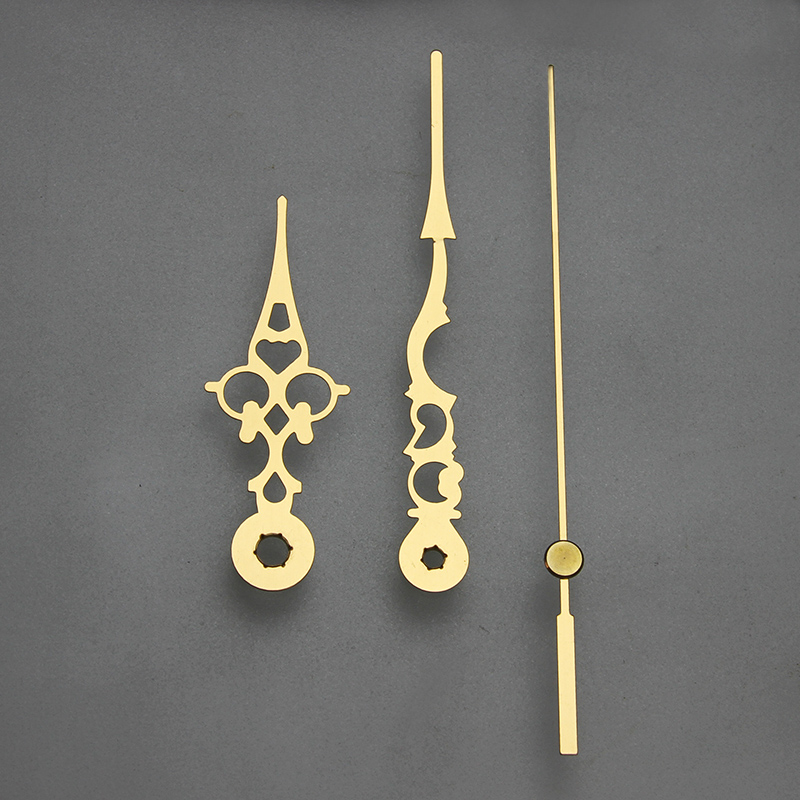 As Korte Klok Wijzers 19 Goud (Alleen Wijzers) Metaal Aluminium Diy Wijzers Quartz Klok Accessoire Diy Klok Kits