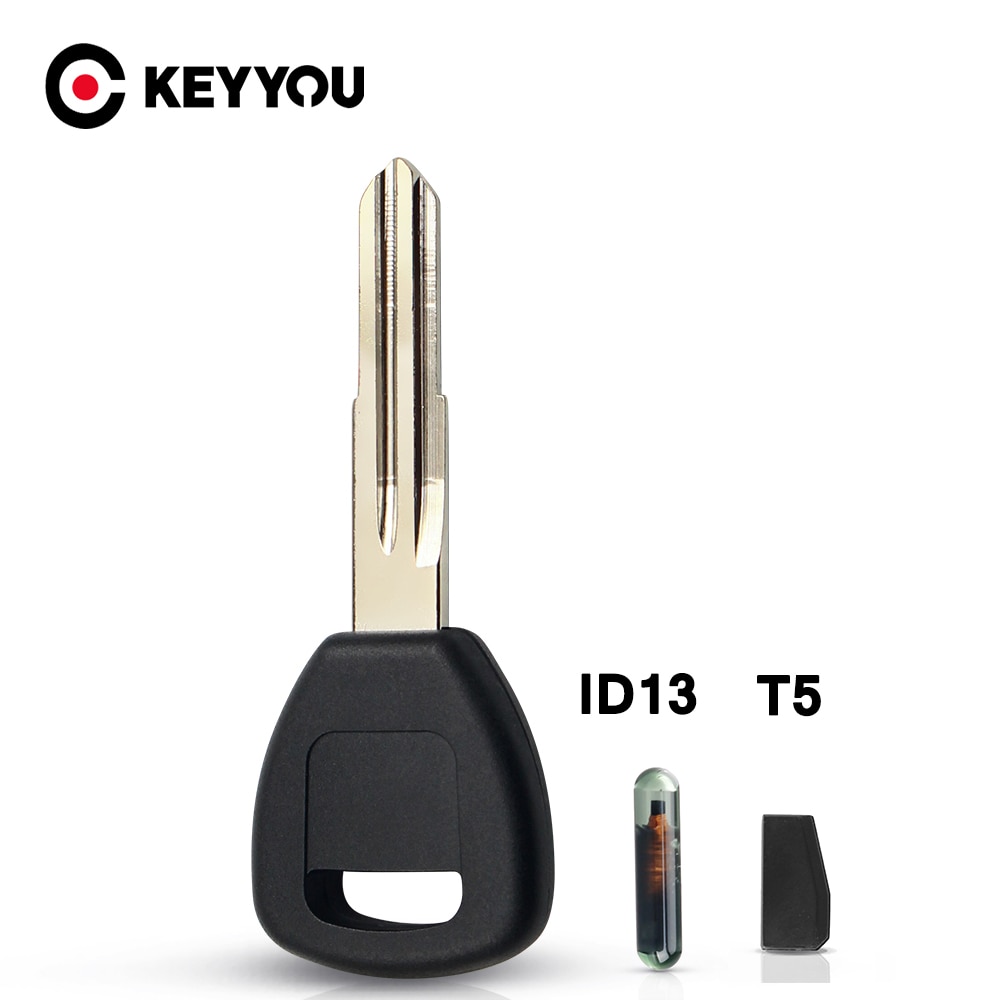 Keyyou Met ID13 T5 Chip Voor Honda Accord Civic Insight Odyssey Prelude S2000 Transponder Sleutel Ontsteking Chip Sleutel Shell