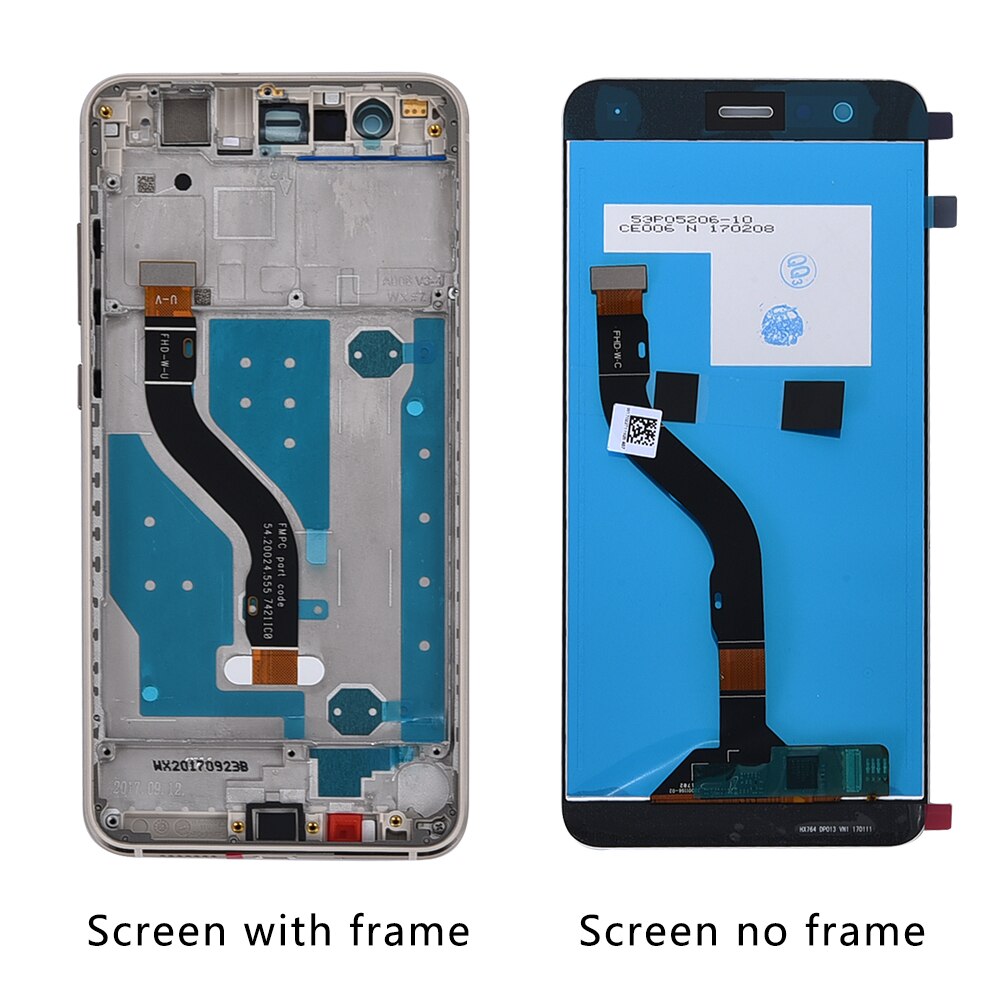 For Huawei P10 Lite P10Lite WAS-LX2J WAS-LX2 WAS-LX1A WAS-L03T WAS-LX3 LCD Display Touch Screen Digitizer Assembly with frame