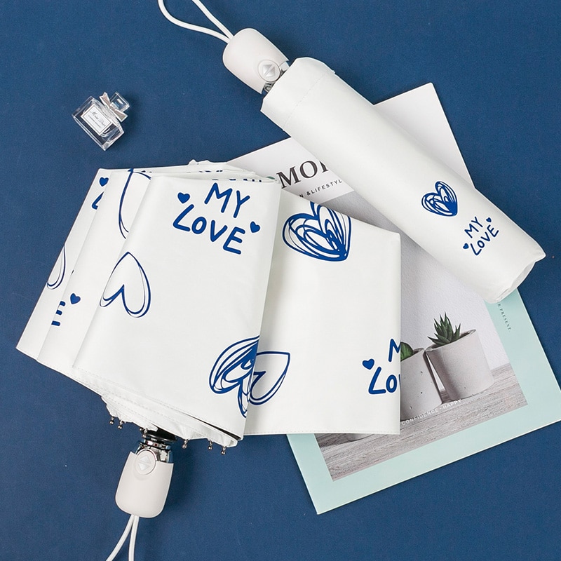 Wind Resistant Folding Automatic Umbrella Rain Women Windproof Umbrellas Rain Men Black Coating Paraguay Parasol Female umbrella