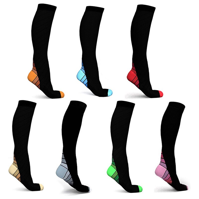 Compression Socks for Men Women Athletic Sports Long Socks Stockings for Running Outdoor Daily ASD88