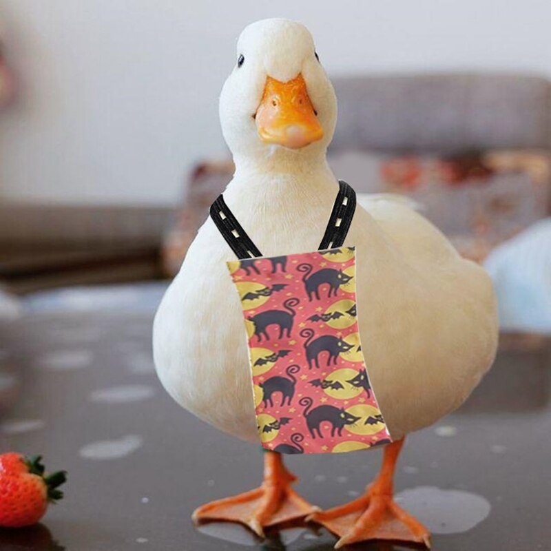 Duck Diapers Adjustable Farm Poultry Clothes Halloween Themed Patterns Costume for Birthday Celebration Party