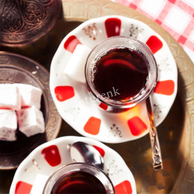 Turco popolare Classico a forma di Tulipano Tazza Da Tè