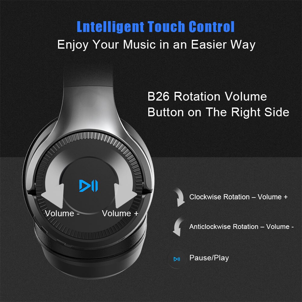 ZEALOT B26 V4.2B Tluetooth Headphones Wireless Foldable StereoHeadphones earphone Built-in Microphone Headset for computer,phone