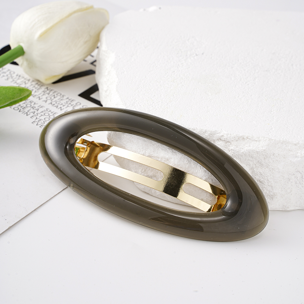 Pinzas en forma de garra para el pelo grandes coreanas para mujer, soporte de cola de caballo de gelatina de Metal, pasadores de horquilla, accesorios para el cabello para chicas a la: Lavanda