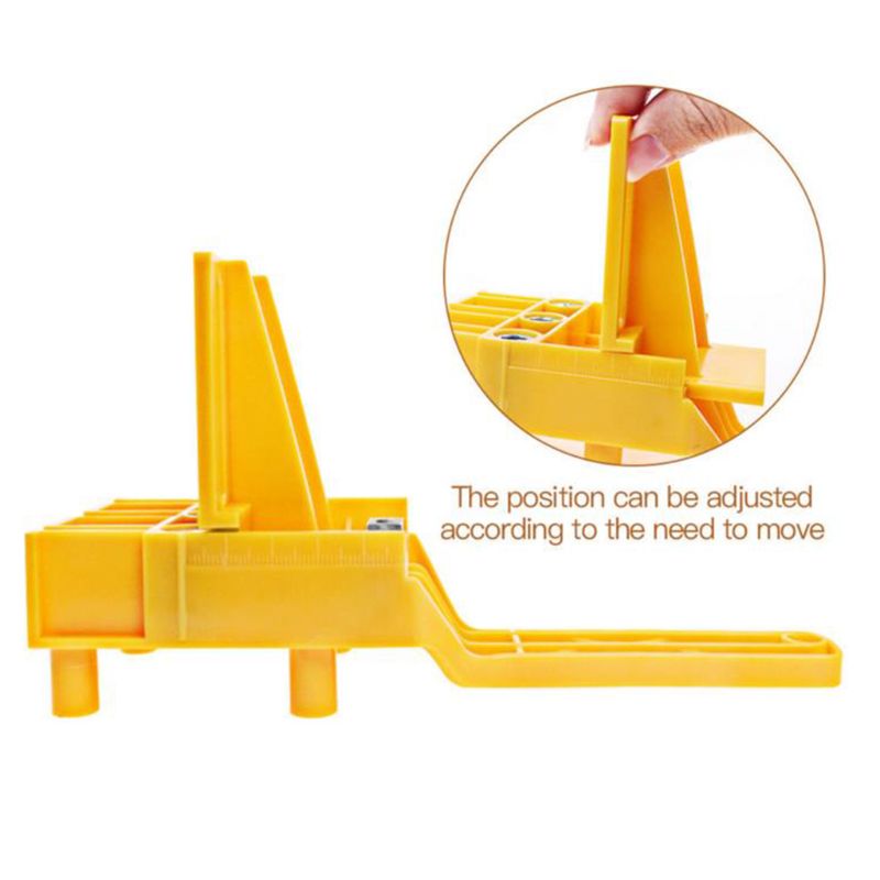 Woodworking Tool Self Centering Joinery Doweling Dowel Jig Set Dowel Pins with Drill Bits Guide Kit