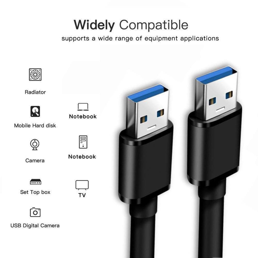 1M/2M/3M Universal USB3.0 Male to Male Data Cable USB3.0 Cable Speed Data High C6V7