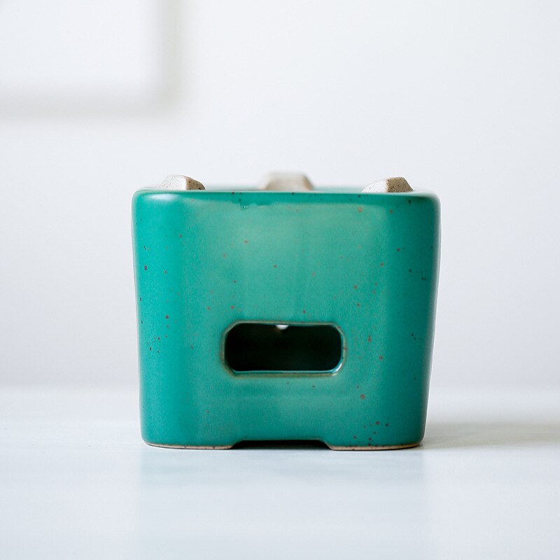 Ceramic tea stove, tea set, tea ceremony, warm tea stove, base, retro alcohol stove, heating stove, tea maker: 02