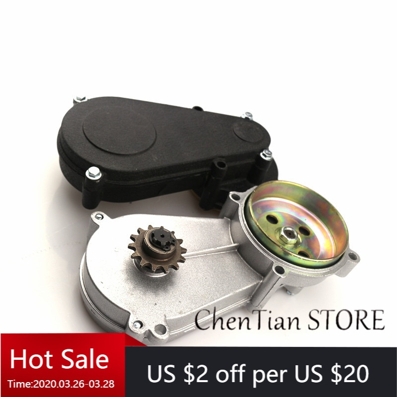 14T Missie Versnellingsbak Versnellingsbak Voor 47cc 49cc 2-Takt Clutch Mini Pocket Bike High Performance Aluminium