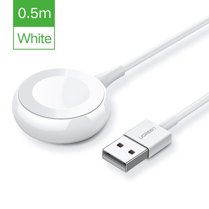 Ugreen Drahtlose Ladegerät für Apple Uhr Ladegerät Serie 5 4 3 2 1 Tragbare MFi USB Ladegerät Für Apple 3 magnetische Drahtlose Lade