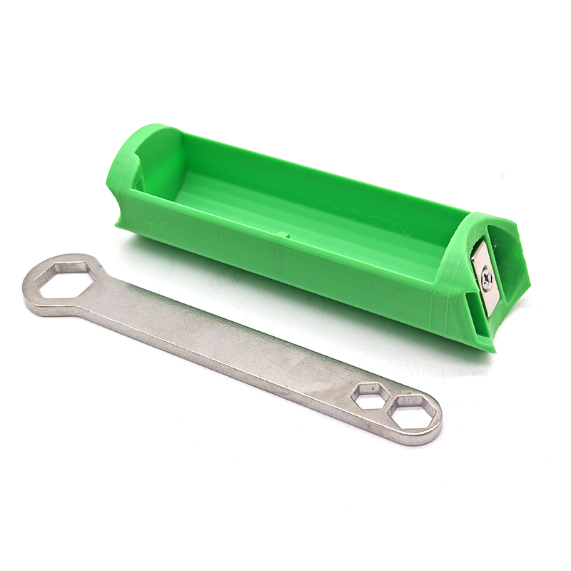 Bicycle Hidden Repair Tools Outfit For Brompton Magnet Frame Inner Storage Bag And Wrench Bicycle Mounting Repair Box: RED COLOR