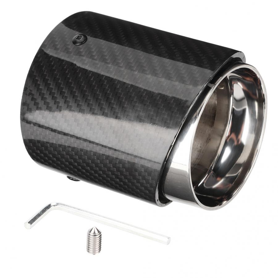 Carbon Fiber Uitlaatpijp Rvs Uitlaat Tip Fit voor Mini Cooper R55 R56 R60 R61