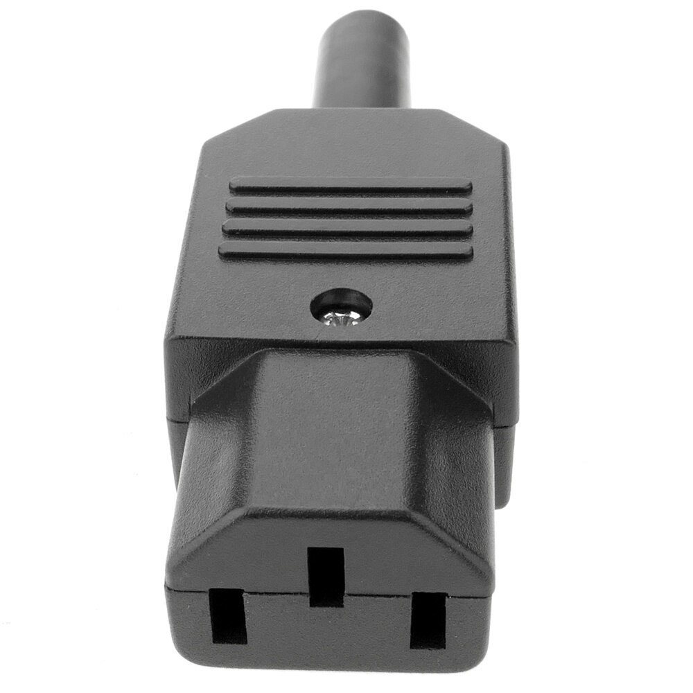 BeMatik-pin IEC-60320 C13. Female plug straight