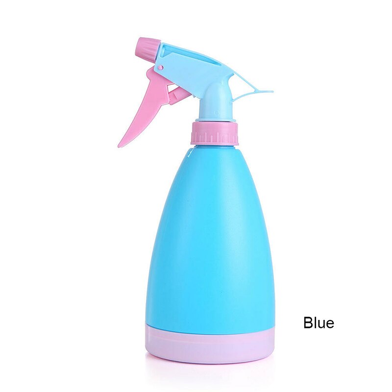 Lege plastic spuitfles voor het bewateren van bloemen, waternevel voor salonplanten, waternevelfles, sproeier voor bewatering: Blauw