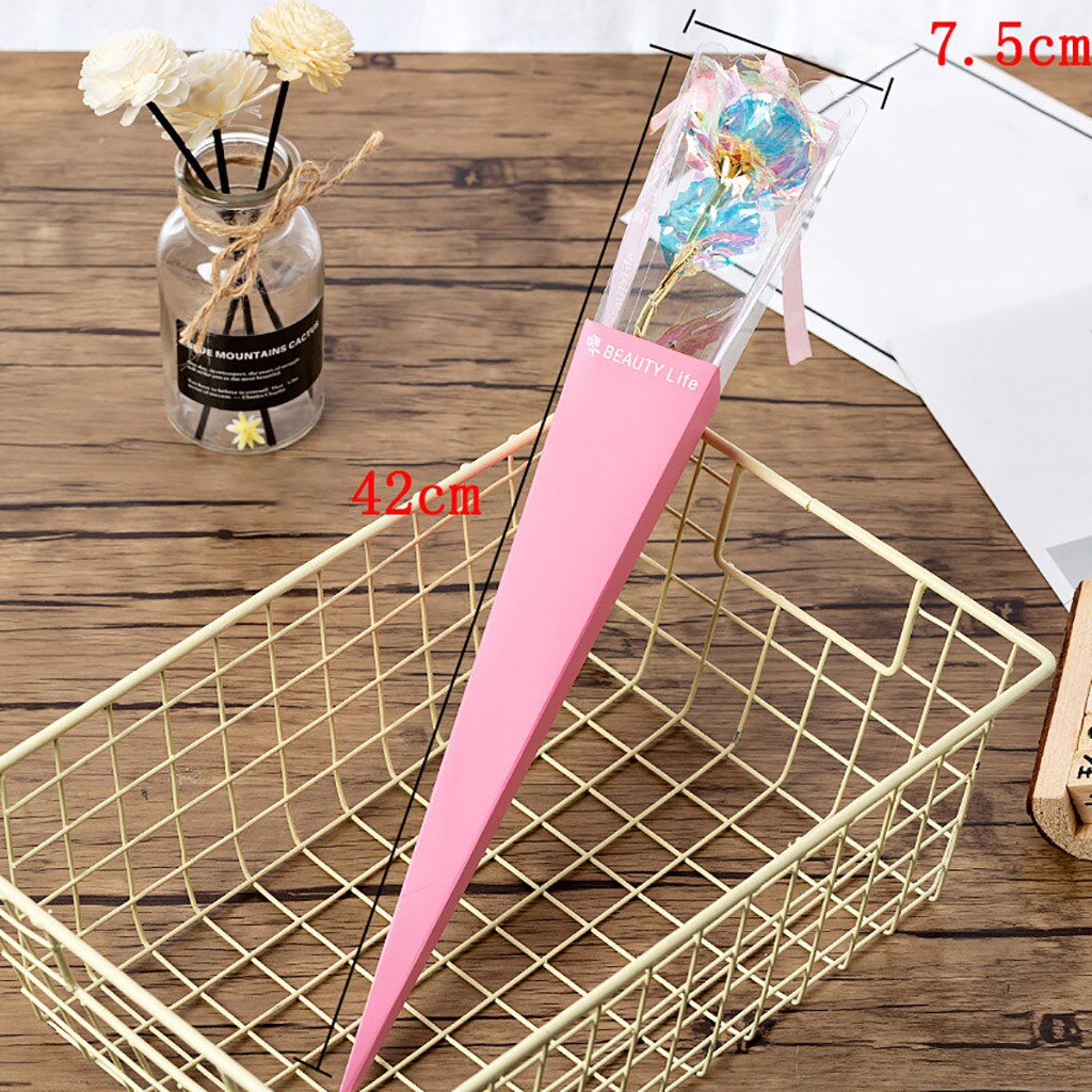 24K Color Gold Rose Simulated Flower Eternal Flower for Your Lover Wedding Party Anniversary Valentine'S Day Romantic Presents