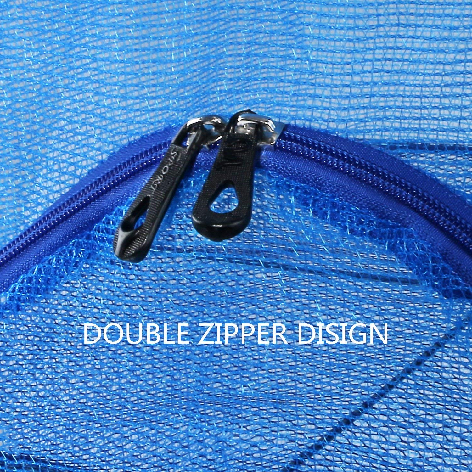 2022 Fish Mesh Hanging Drying Net Food Dehydrator Durable Folding 4 Layers Fish Vegetable Dishes Dryer Net Drying Rack