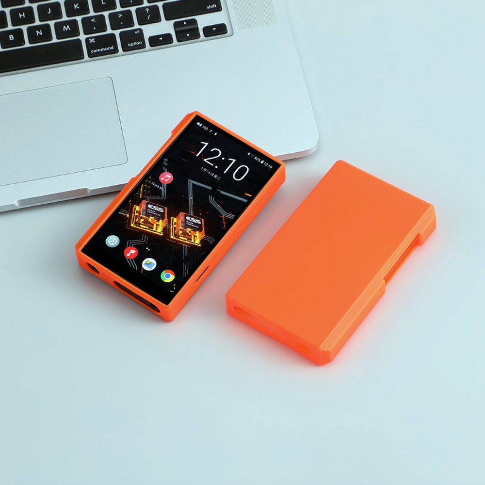 Bunte weiche tpu klare matte schutzhülle haut hülle für fiio m11s: Dark Khaki