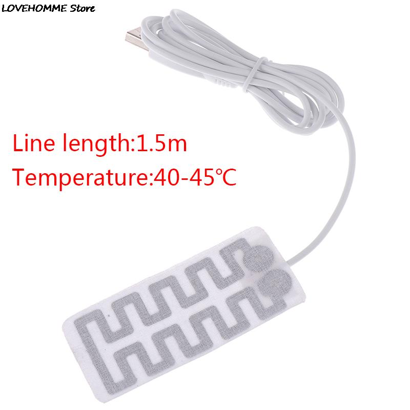 Placa aquecedora portátil de inverno, 20 estilos, 1/peças, suprimentos, aquecimento usb, placa para mouse pad, sapatos golfos: Style14 1PCS