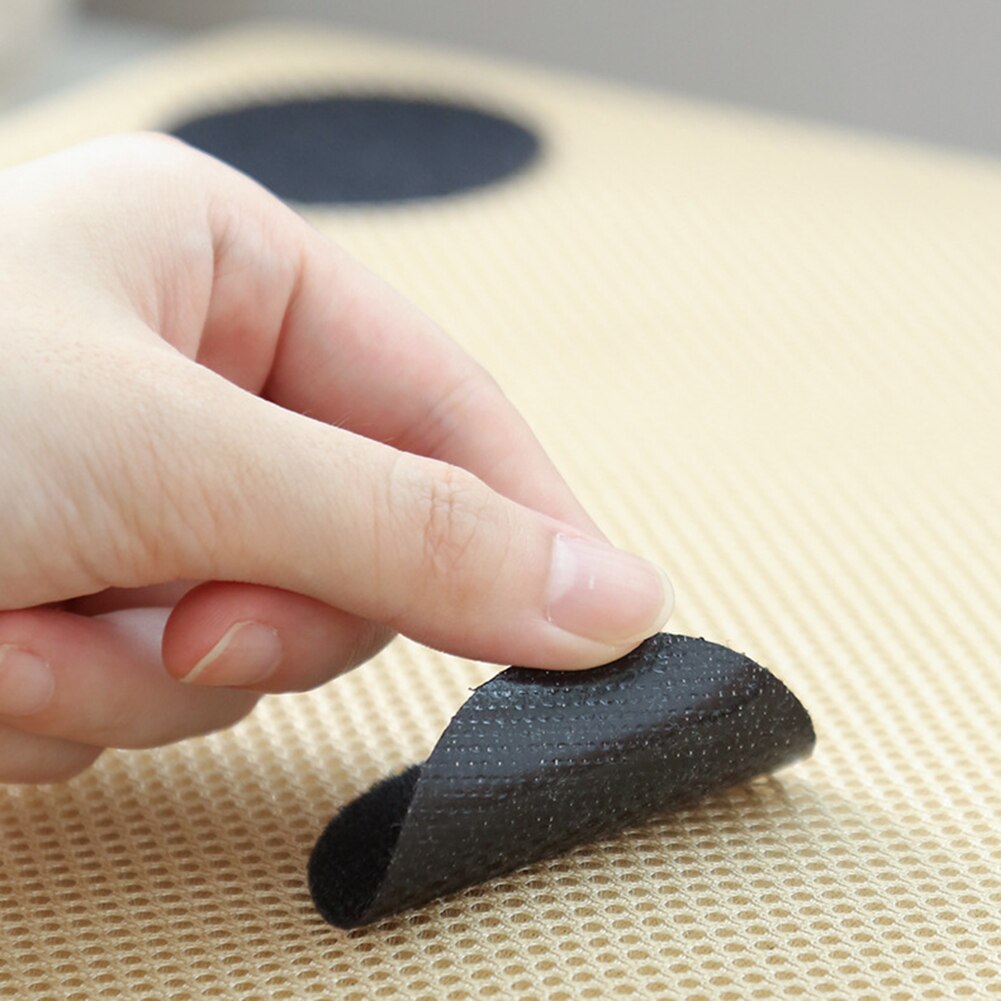 30Pcs/lot Strong Self Adhesive Fastener Dots Stickers velcros adhesive tape For Bed Sheet Sofa Mat Carpet Anti Slip Mat