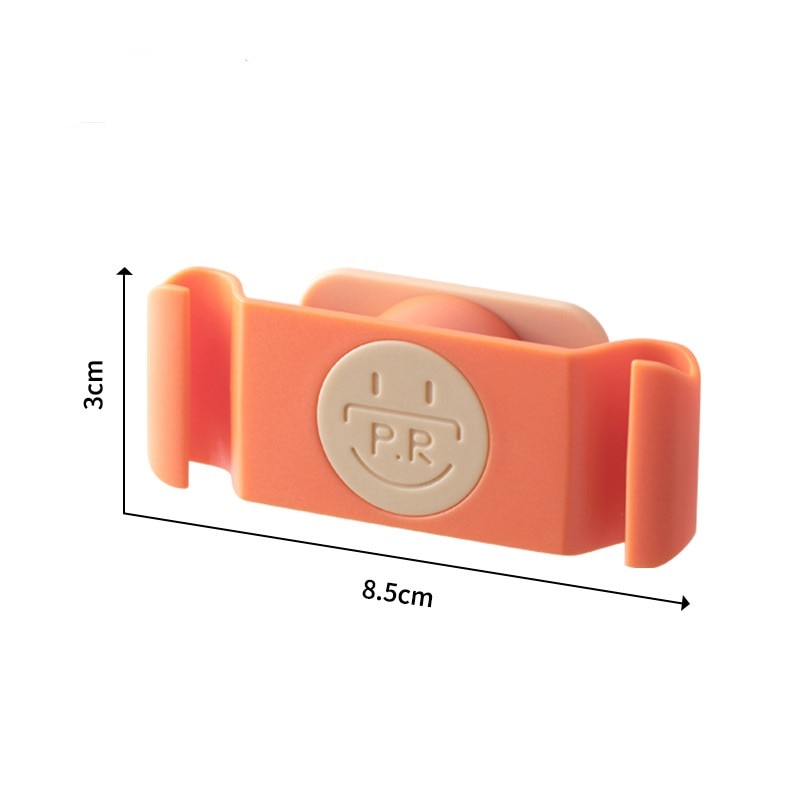 4Pcs Plug Hook Data Cable Storage Tool Wall-mounted Free-hole For Kitchen Bathroom Bedroom Power Cord Holder Cable Organization