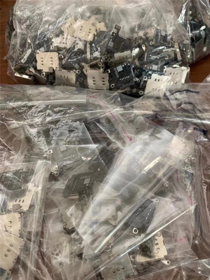 Iphone 12 pro max dual sim -kortinlukijan joustava kaapeli +sim -korttipaikan pidikkeen korttipaikan sovittimen vaihto iphone 12 promaxille