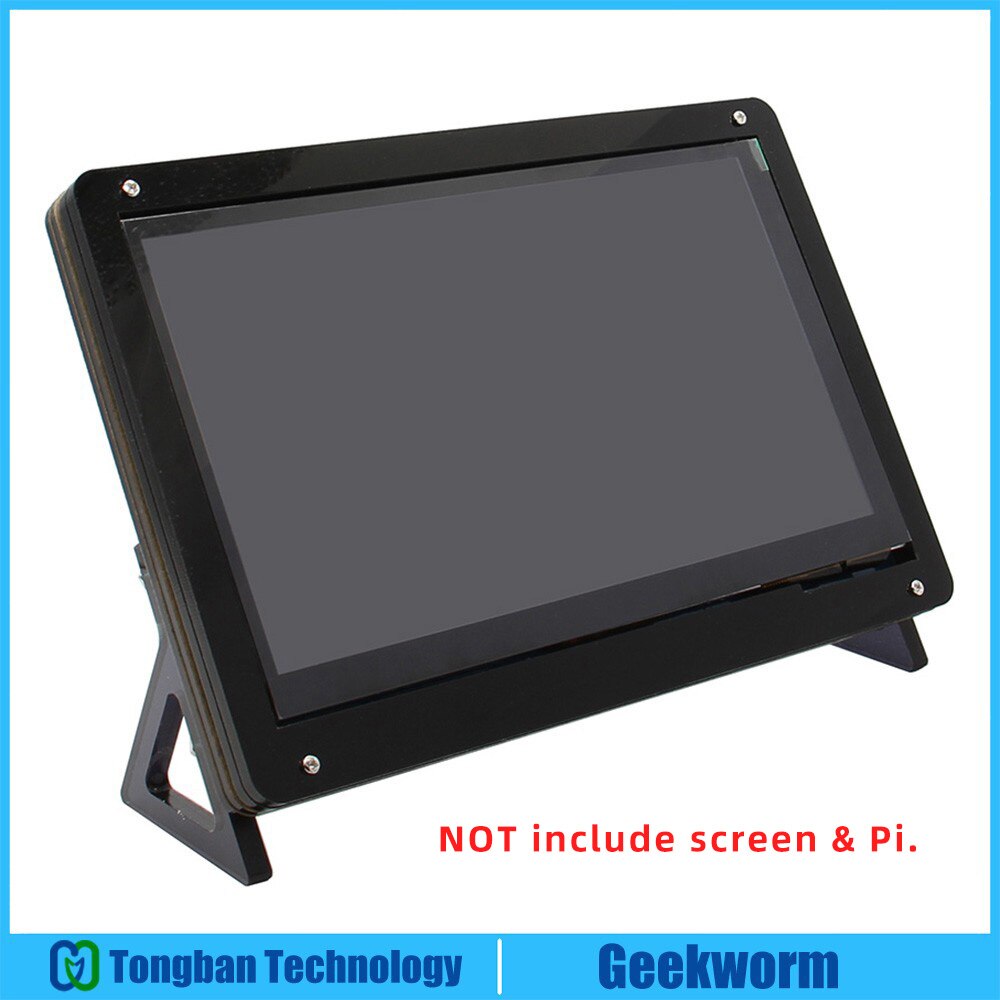 Raspberry Pi Acryl Case/Houder Voor Raspberry Pi 3 Model B Board & 7 Inch Scherm | Case Voor pi 3 7 Inch Touch Screen / Display