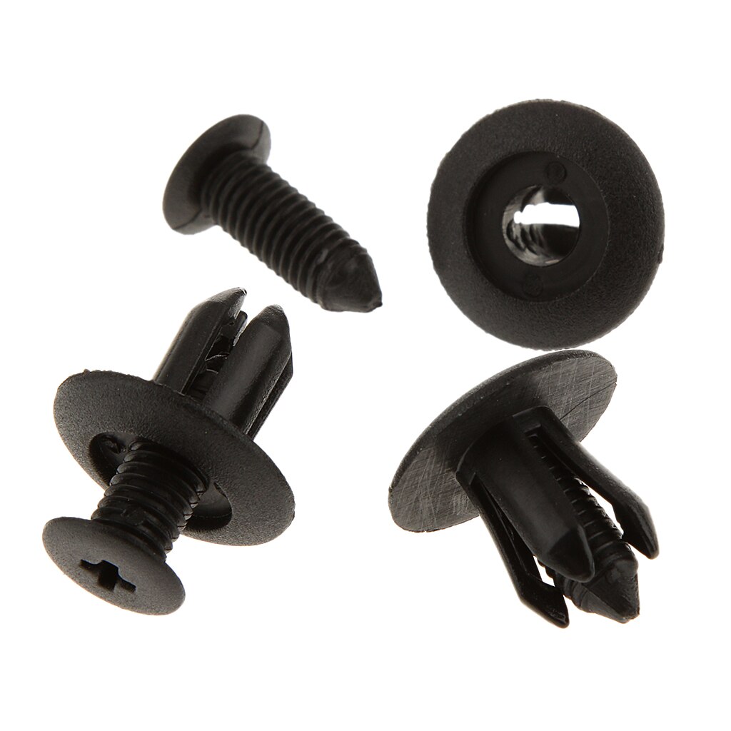 20 Stuks Auto Bumper Fastener Voor Kia Hyundai Voor Honda Motor Cover Portierbekleding Clip Fasteners 8Mm Gat revert