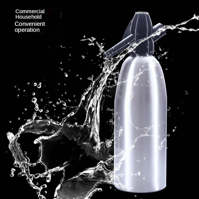1L Soda Siphon CO2 Dispenser WATER Bubble Generator Cool Drink Cocktail Soda Machine DIY Soda Maker Making Sparking Water