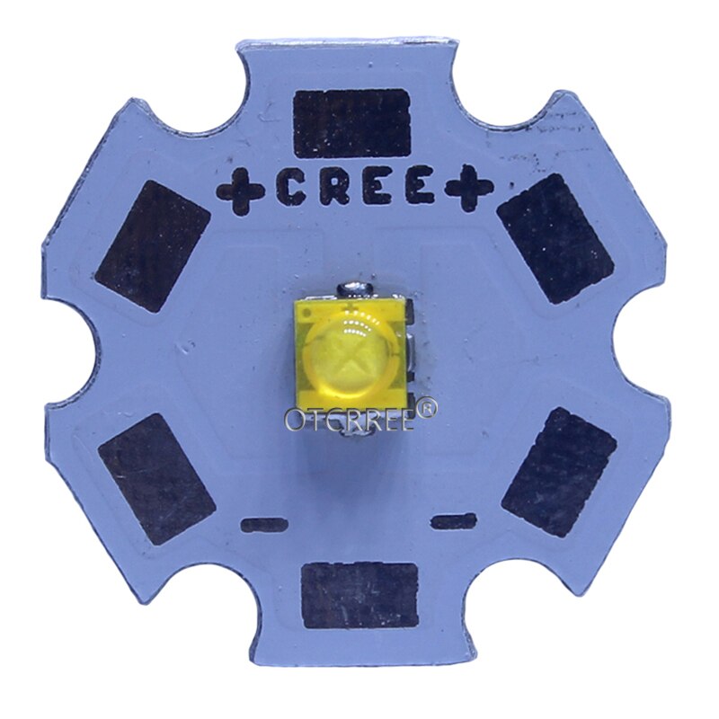 10pcs Cree XTE LED XT-E 1-5W LED Emitter Neutral White 4000-4500K; Cold White 6500-7000K LED with 20MM PCB