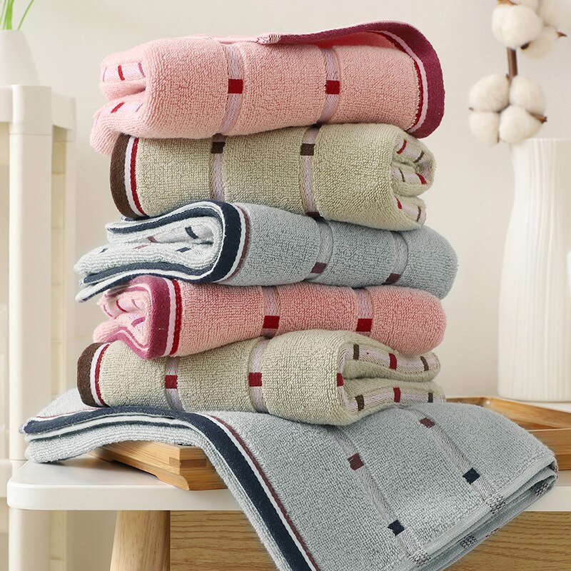 T248A Goede Water Absorberende Bruid Grown Roze Grijs Bloemen Patroon Sneldrogende Dikke Gezicht Handdoek