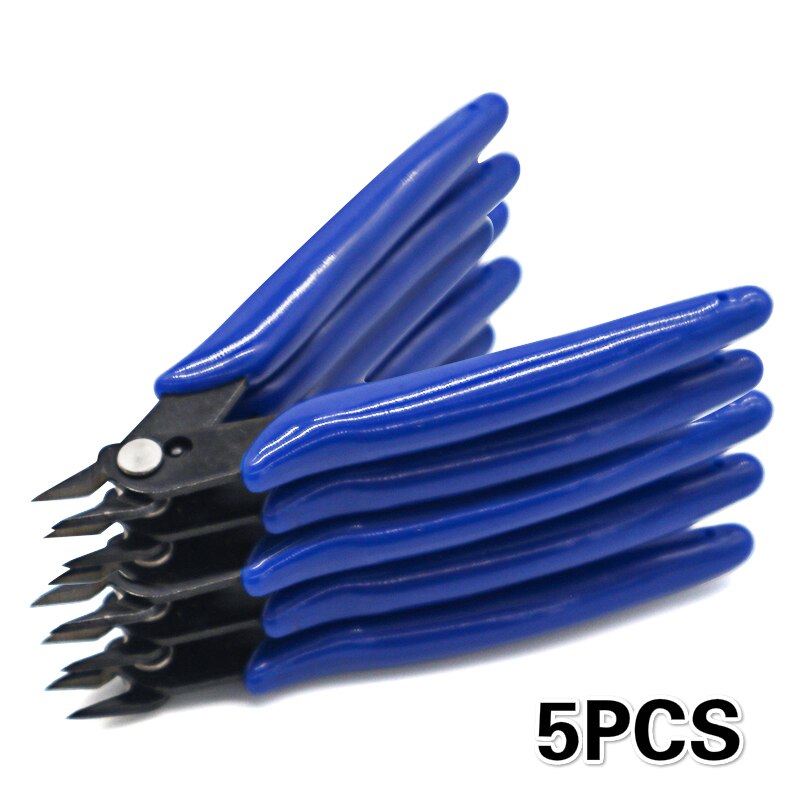 3 stk /5 stk model tang wire tang cut line stripping tang 170 stk klipper wire kabel cutter side snips flush tang værktøj: Mørkeblå