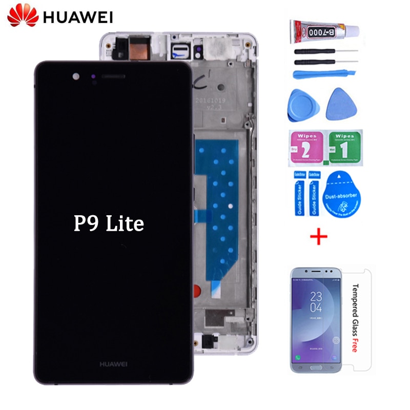 Original Für Huawei P9 Lite/Huawei G9 VNS-L21 VNS-L22 VNS-L23 VNS-L31 VNS-L53 LCD Display + Touch screen Digitizer Montage