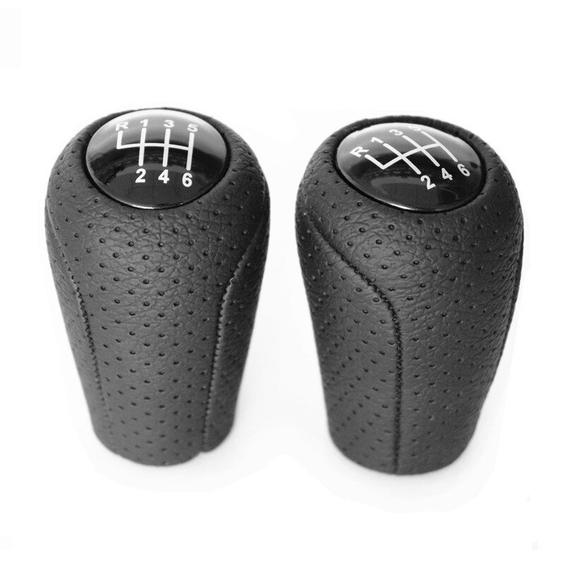 5/6-Speed Gear Shift Knob for MAZDA 3 BK BL 5 CR CW 6 II GH CX-7 ER MX-5 NC III MT Leather Shifter Lever Arm Stick Headball