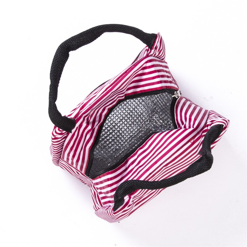 Torba termiczna na obiad Tote przenośne izolowane pudełko płótno termiczne zimne jedzenie pojemnik szkolny piknik dla mężczyzn kobiety dzieci podróż Lunchbox