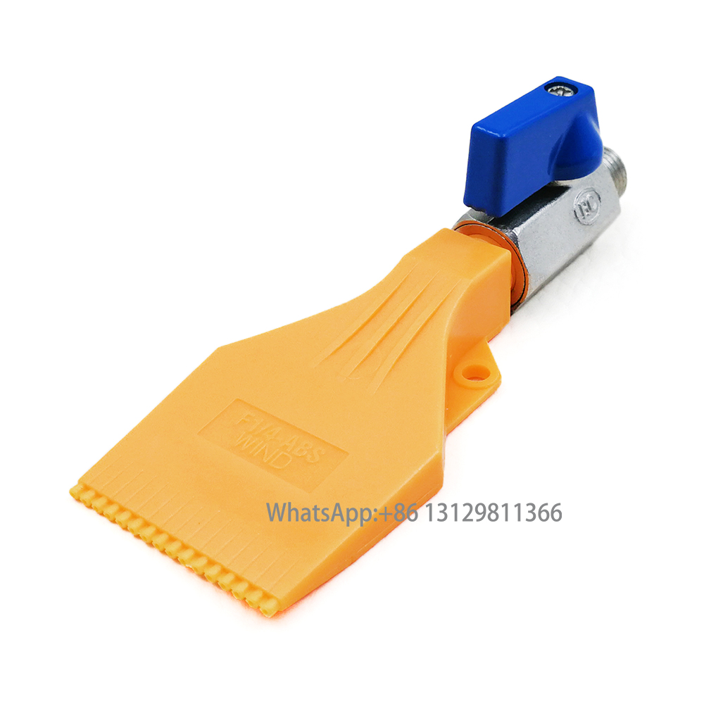 Air jet Air Blowing Fan Shaped Nozzle,Air jet Nozzle,Air jet Compressed Air Nozzle,Compressed Air Knife Nozzle: Red