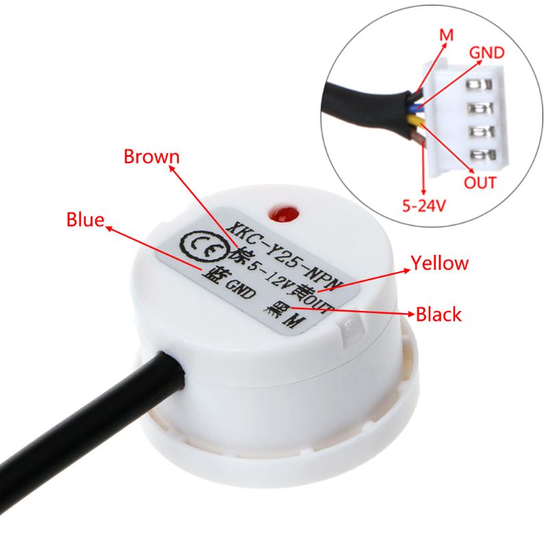 Liquid Level Sensor Detector 5~12V 5mA Non-contact Liquid Level Sensor Intelligent Water Level Sensor Induction Level Switch