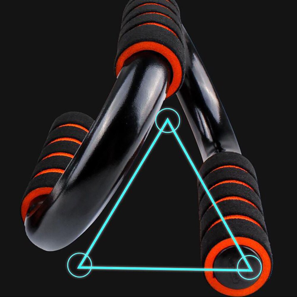 S Shape Push Up Stand Aluminium Push-Ups Stands Bars Tool Voor Fitness Borst Training Apparatuur Exercise Training Home Gym