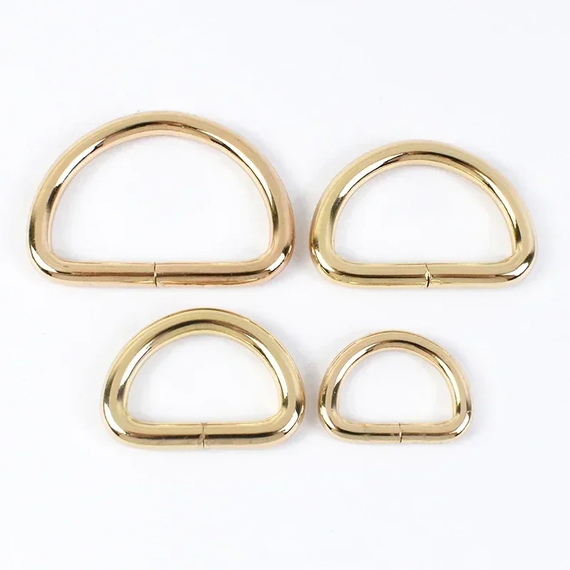 10 Uds. Hebillas de correa de Metal de 13-50mm para bolso, mochila, cinturón, hebilla de anillo O D, correas, Collar de perro, cierre de bucle, accesorios de cuero DIY: 10# / Opaco