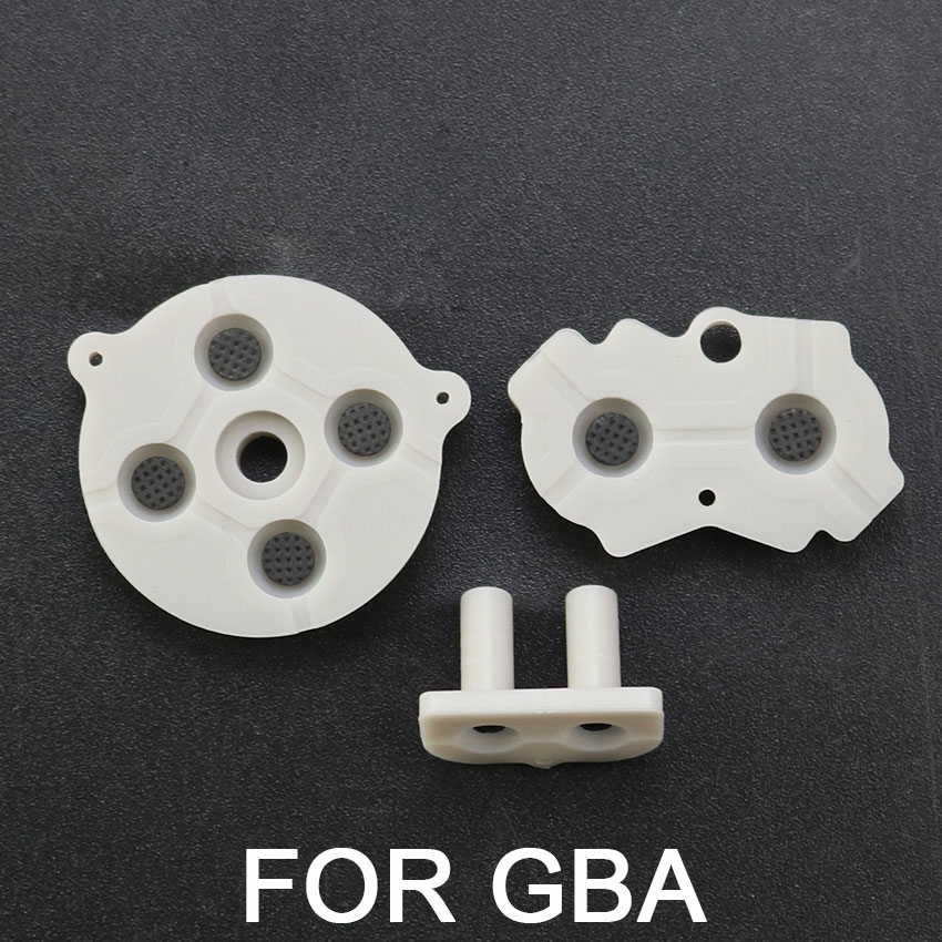 Cltgxdd 1 Set Game Console Reparatie Onderdelen Geleidende Siliconen Pads Voor Gb Gba Sp Gbc Ndsl Ps4 3ds Ps3 Xbox 360 Ndsi Soft Pads: Bruin