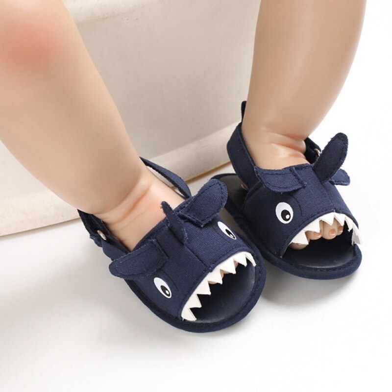 Cute Baby Summer Shoes Boys Cotton Sandal Sneakers Infant Crib Shoes 0-18 Month Causal Anti Slip Baby Sandals12