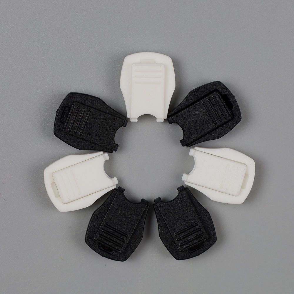 200 Stks/partij Naaien Clips Wit/Zwarte Binding Clips Plastic Craft Quilten Clips Naaien Craft Klemmen Voor Naaien Binding