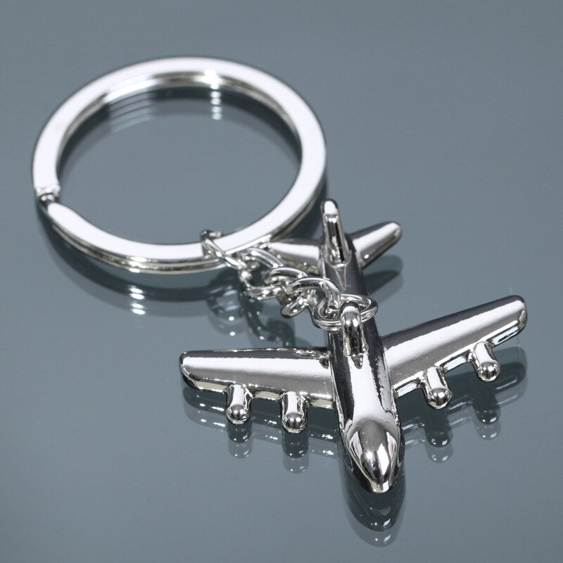 RE 50 stks/partij Fabriek Directe Verkoop Vliegtuig Sleutelhanger Vechter Vliegtuig Sleutelhanger Sleutelhanger Key Holder