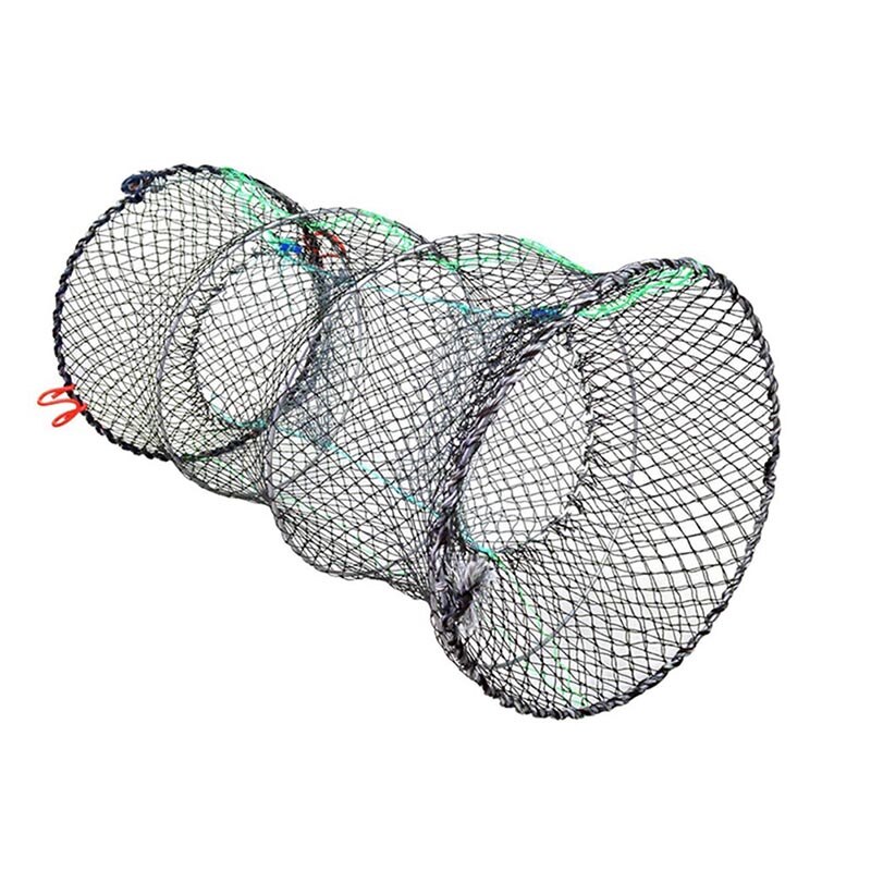Filet de piège à crabe et crevettes, Cage pliable et Portable, accessoires de pêche, offre spéciale
