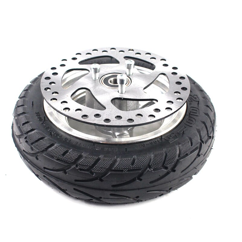 8x2.00-5 tubeless tyre and wheel hub kits for Modified Kugoo S3 electric scooter rear wheels 8x2.0-5 tire Pneumatic wheel: M10 wheel and disc
