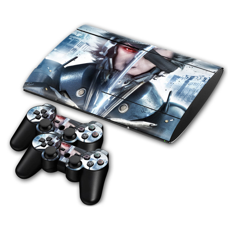Pegatina de vinilo para ps3 super pegatina de recubrimiento delgada para consola ps3 superfino: TN-PS3S4000-0640