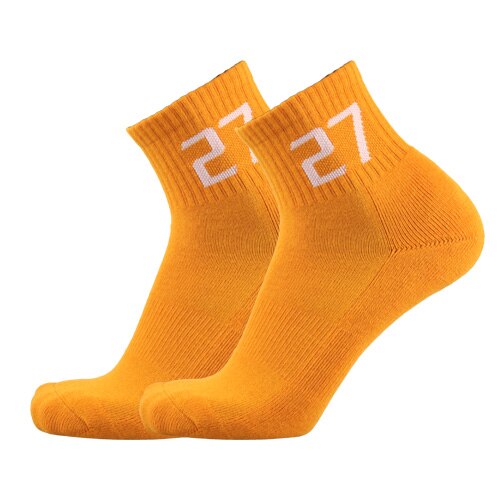 UGUPGRADE Super Star Basketball Long Socks Elite Thick Sports Socks Non-slip Durable Skateboard Towel Bottom Socks Stocking: Rudy Gobert