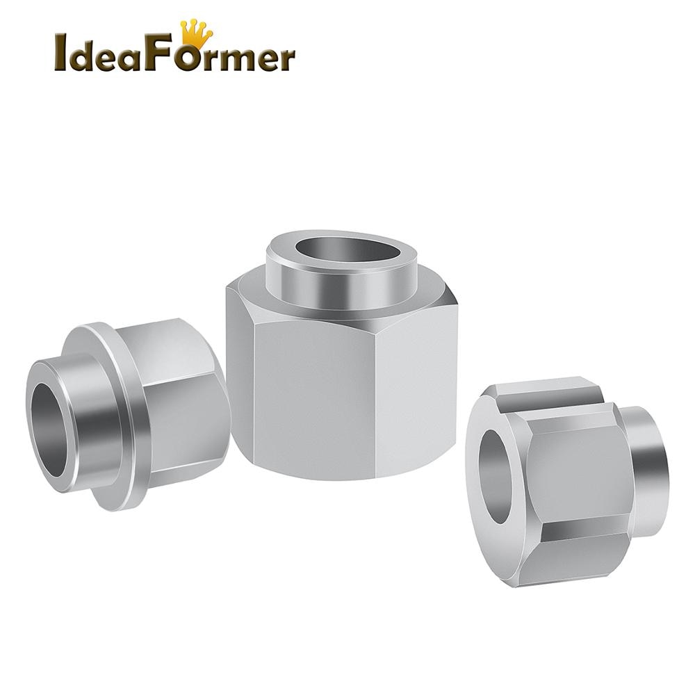 5/10pz parti della stampante 3D Openbuilds distanziatore eccentrico ruota a V colonna eccentrico isolamento vite dado v-fessura acciaio inossidabile Foro5MM