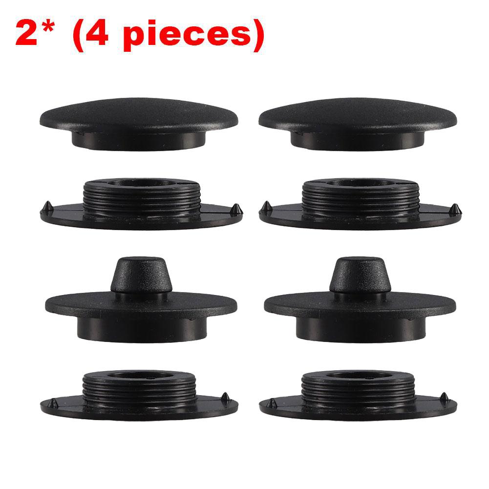 Juego de 2 agarres de fijación antideslizantes para alfombrilla de coche, Clips fijos de doble capa, abrazaderas de fijación, fijador de hebilla, accesorios interiores