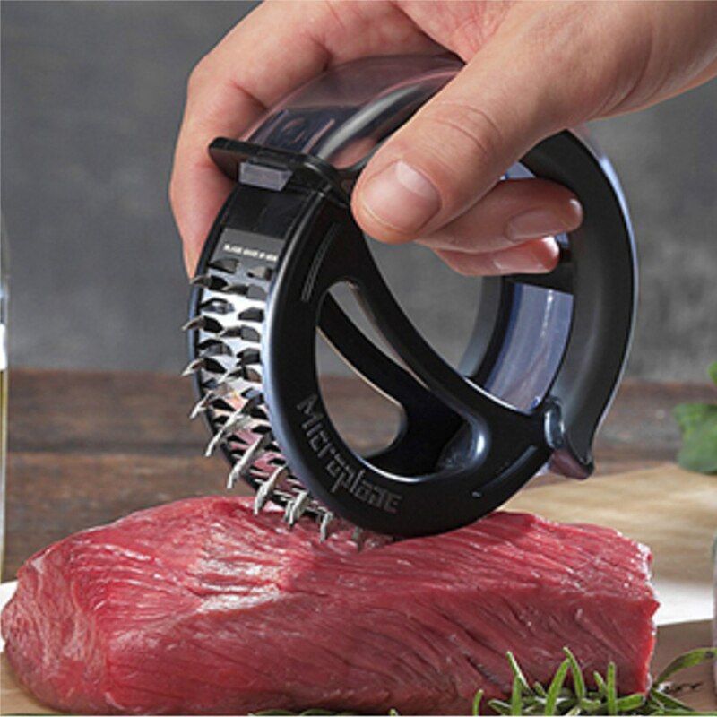 ablandador de carne Pounder Steak Pork Loose aguja para carne Acero inoxidable cocina herramientas ablandador carne Hammer