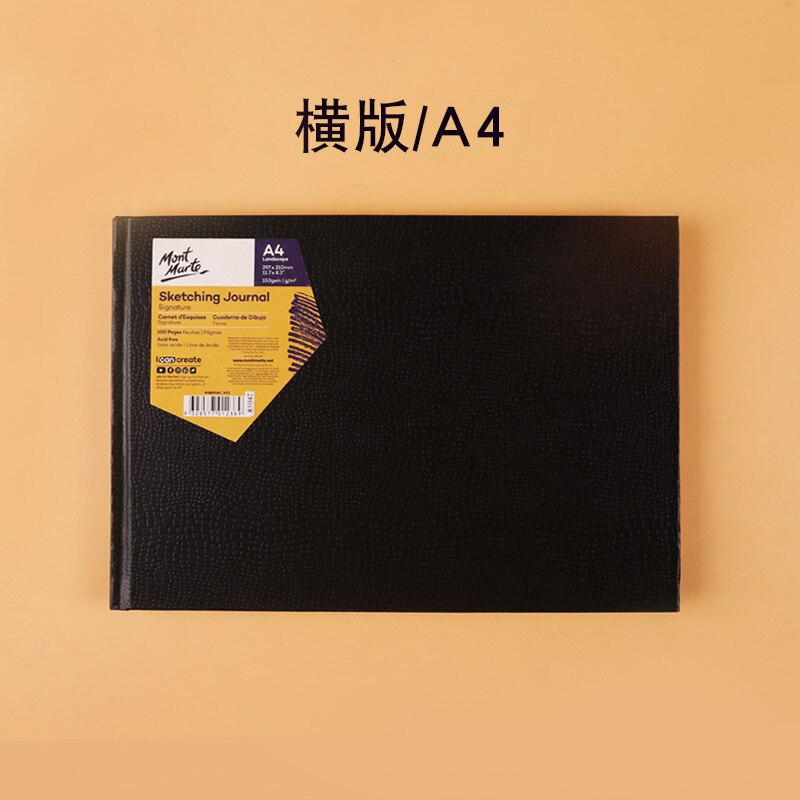 A3 / A4 / A5 cuaderno de dibujo, libro de dibujo para estudiantes, suministros de dibujo, suministros de dibujo para estudiantes, suministros de arte: A4-29.7X21CM